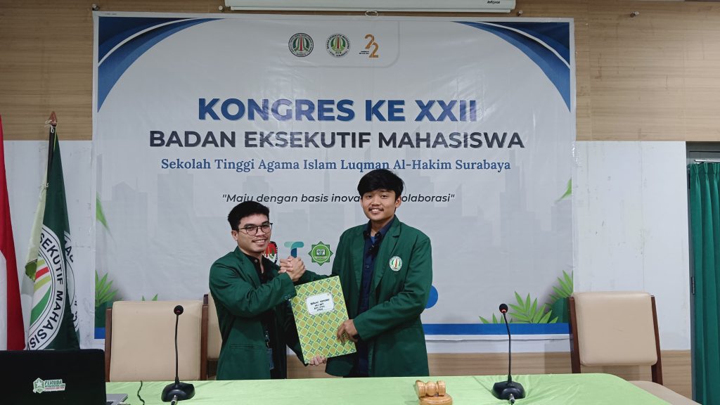 Kongres ke XXII BEM STAI Luqman Al-Hakim Surabaya telah Sukses di Gelar