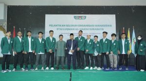 Pelantikan Seluruh Organisasi Mahasiswa STAI Luqman Al-Hakim Surabaya